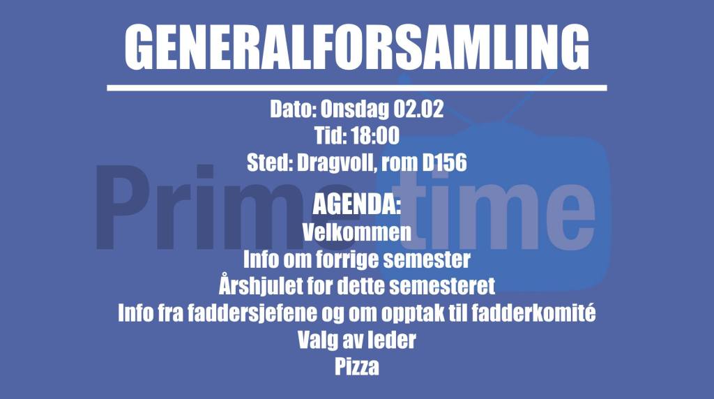 Generalforsamling 02.02.2022